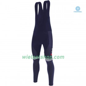 Fietskleding (Fietsshirt Lange Mouw + Lange Koersbroek) 2020 Trek-Segafredo N002 Winter Thermal Fleece